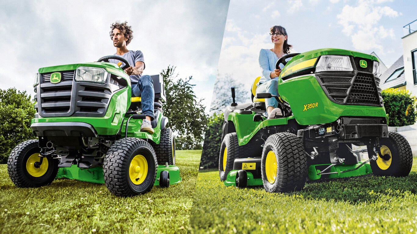 maandag Onhandig bak Zitmaaiers en tuintrekkers | John Deere BE