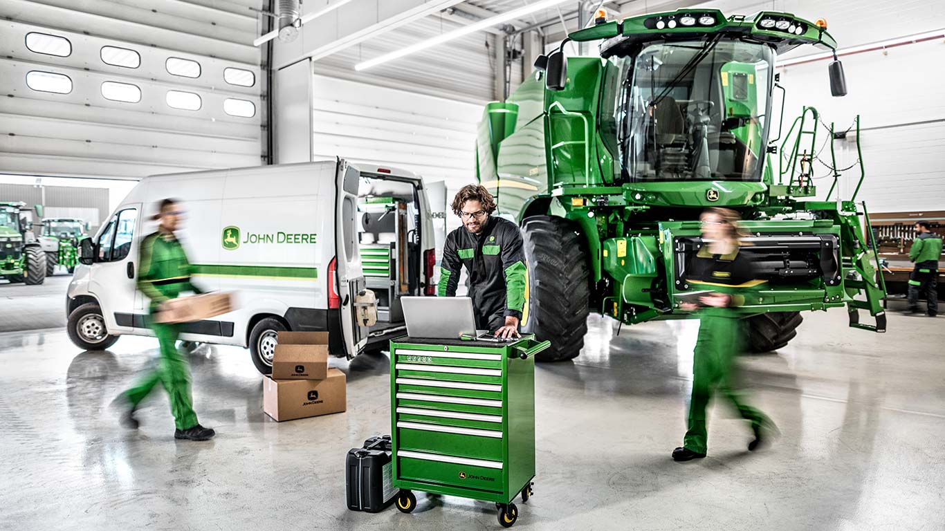 CARRIÈREMOGELIJKHEDEN BIJ EEN JOHN DEERE DEALER