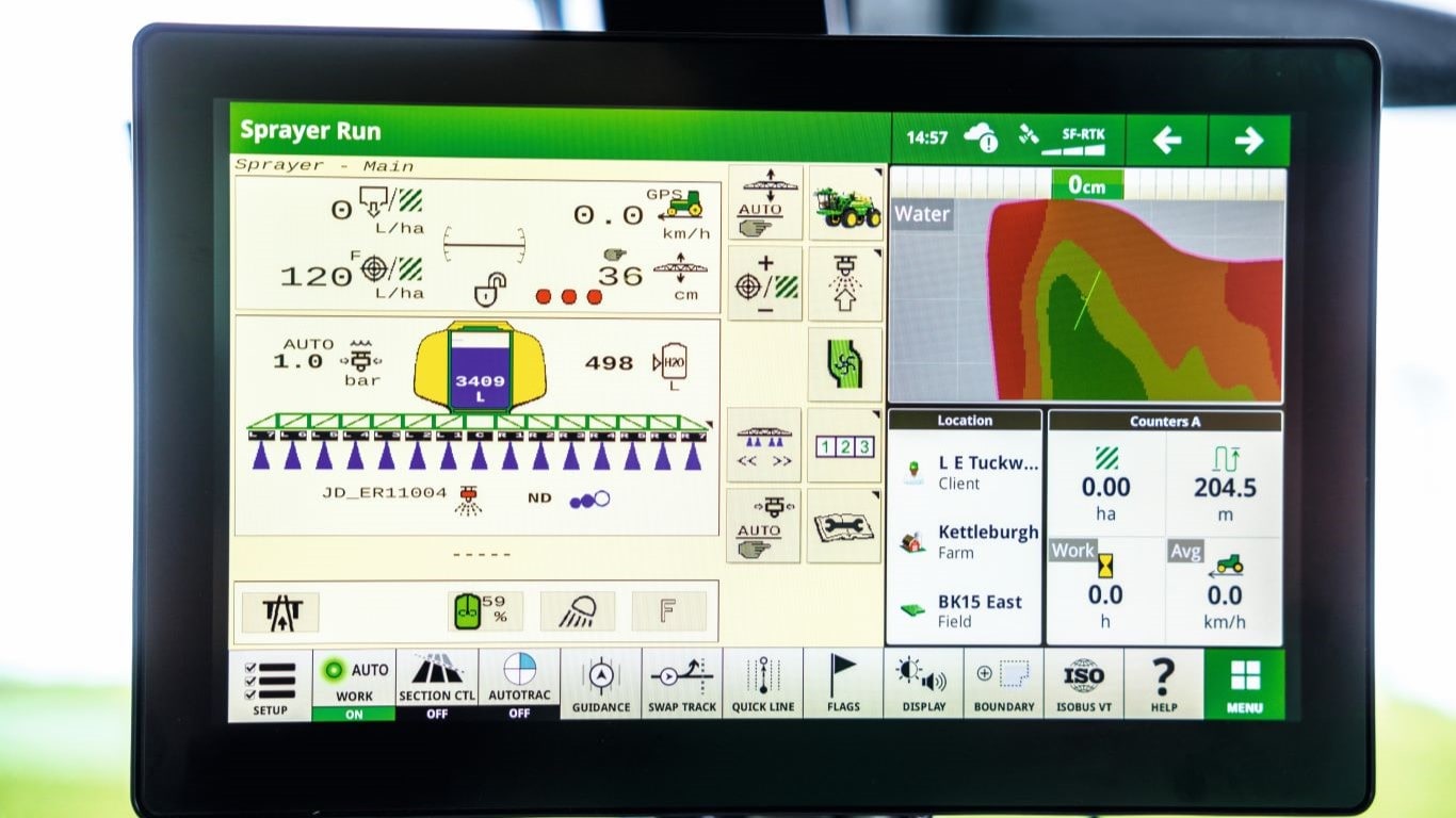 Matériel d’agriculture de précision et modèle de licence à durée limitée