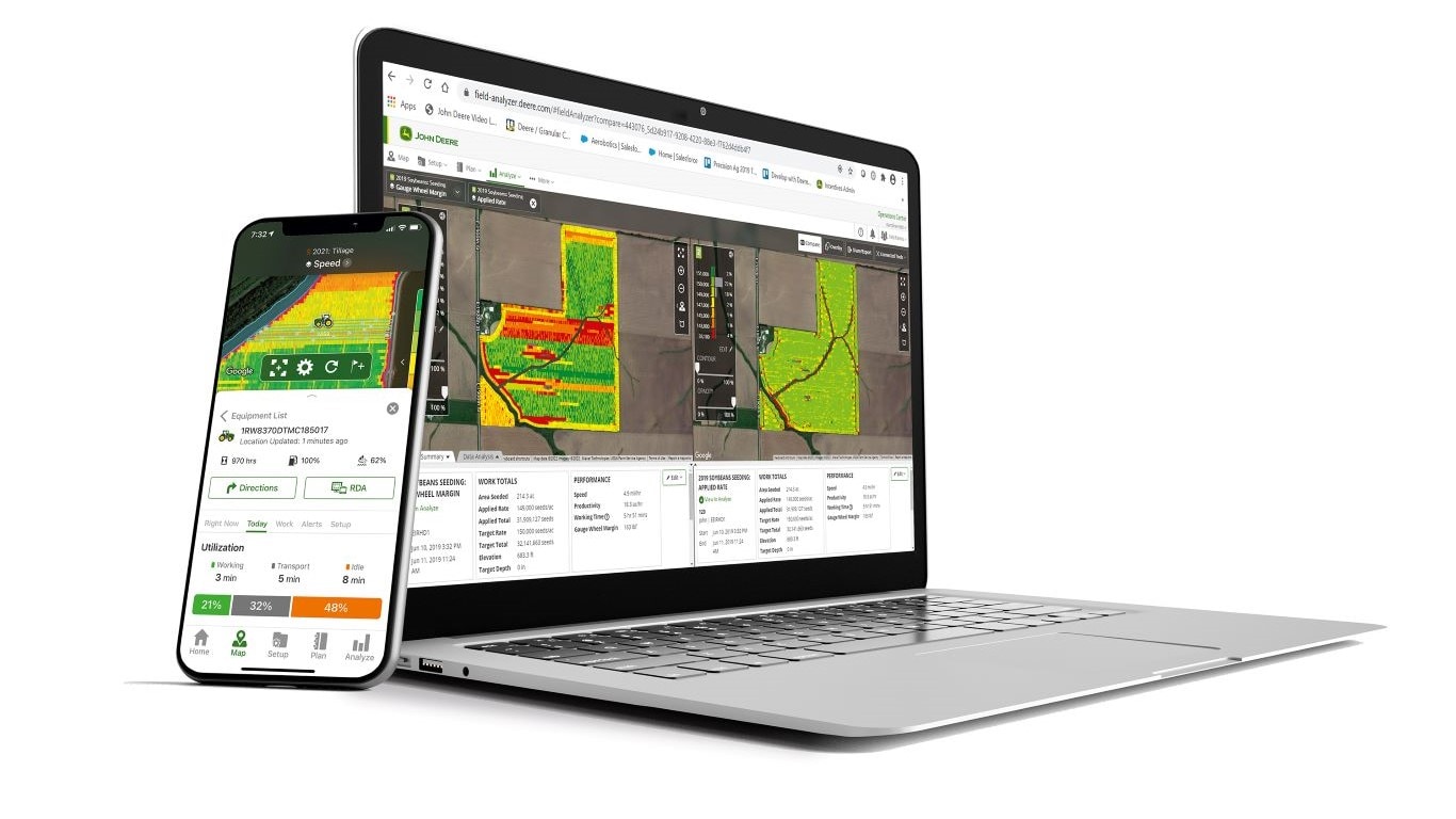 Matériel d’agriculture de précision et modèle de licence à durée limitée
