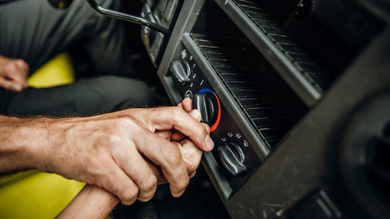 Nouveau syst&egrave;me de chauffage et de climatisation pour les Gator John Deere