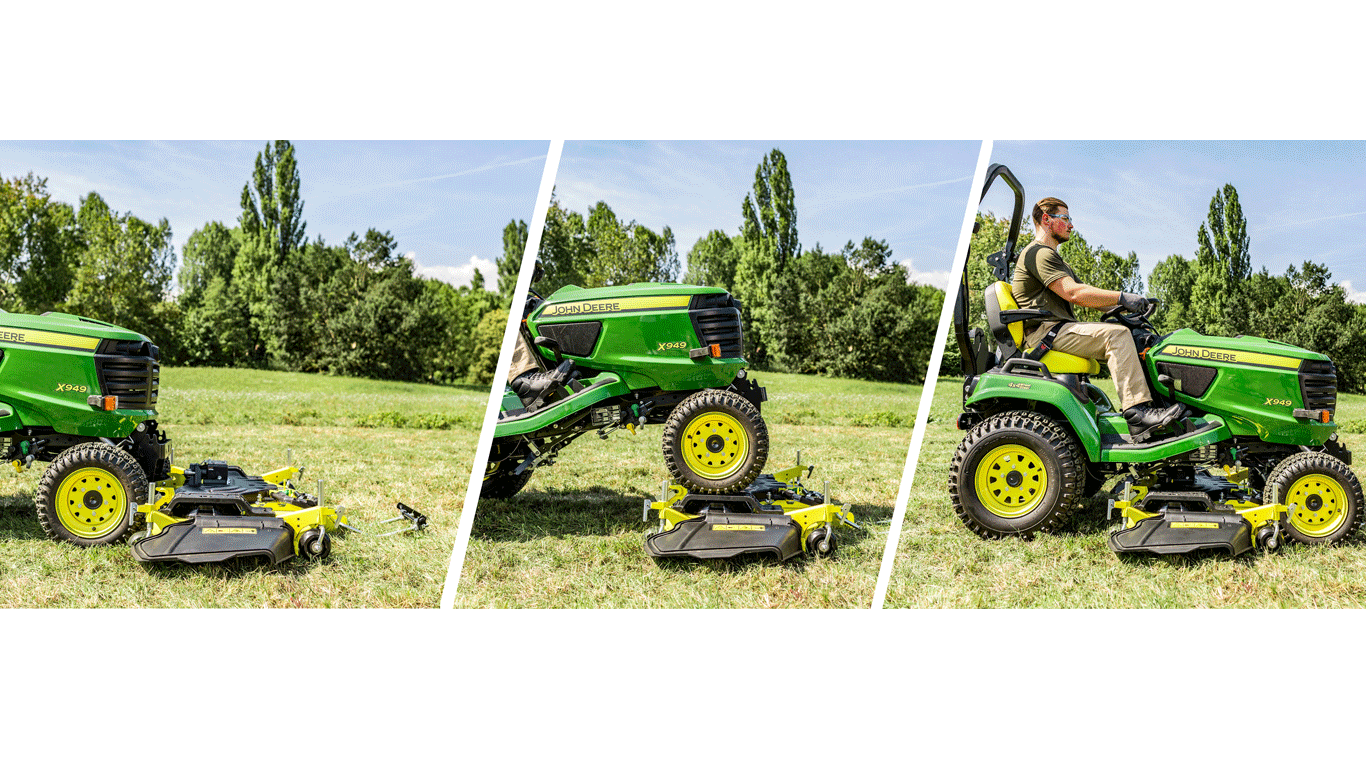 Nouveautés sur les tracteurs de jardin de la série X940