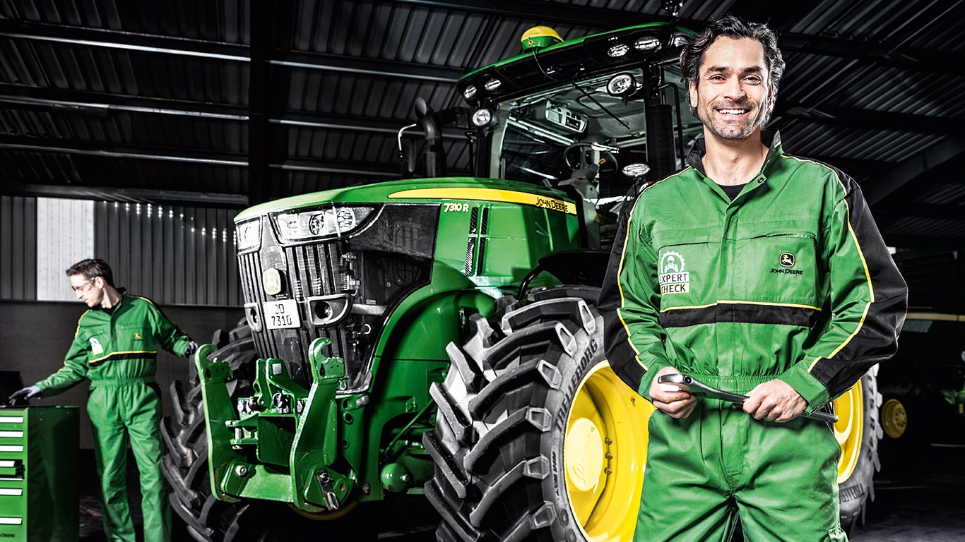 Tracteurs Contrôle expert John Deere BE