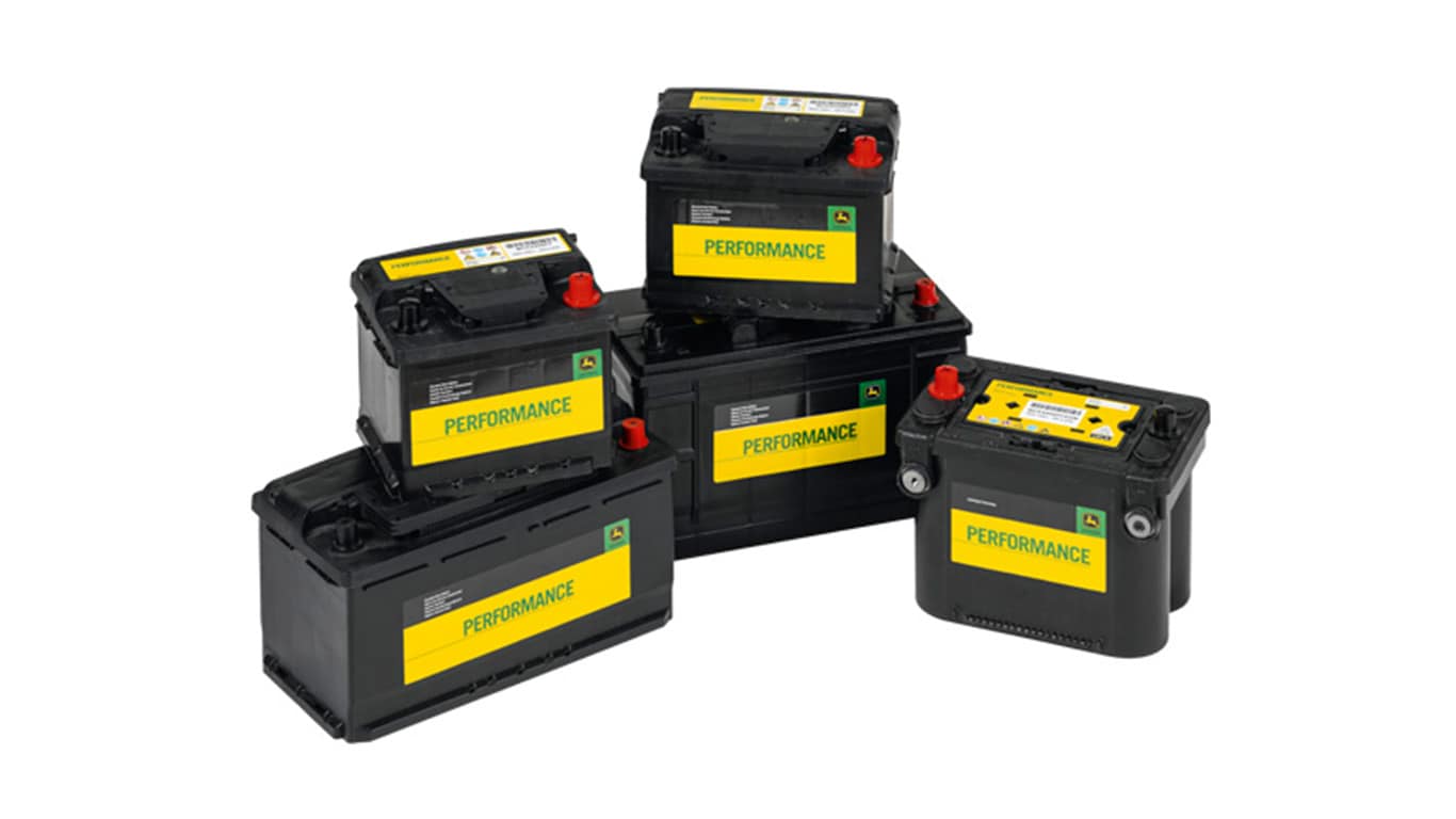 Batteries Pièces d'entretien John Deere BE