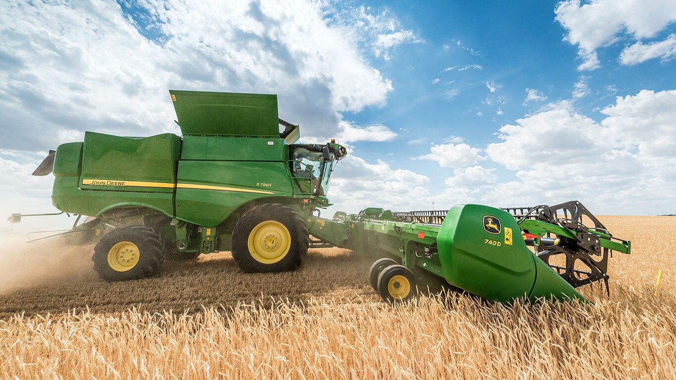 Consistente stoppelhoogte dankzij HydraFloat™ en hoogtewielen.