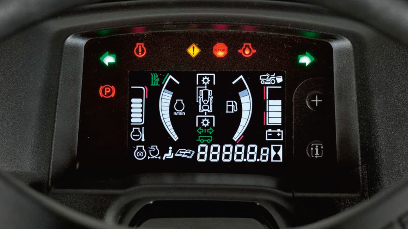 X950R digitaal dashboard