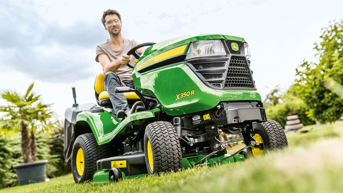 triatlon kijken Zachtmoedigheid X350R | X300 Serie | Zitmaaiers en tuintrekkers | John Deere BE