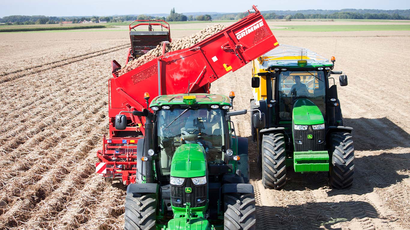 Tractor naar tractor