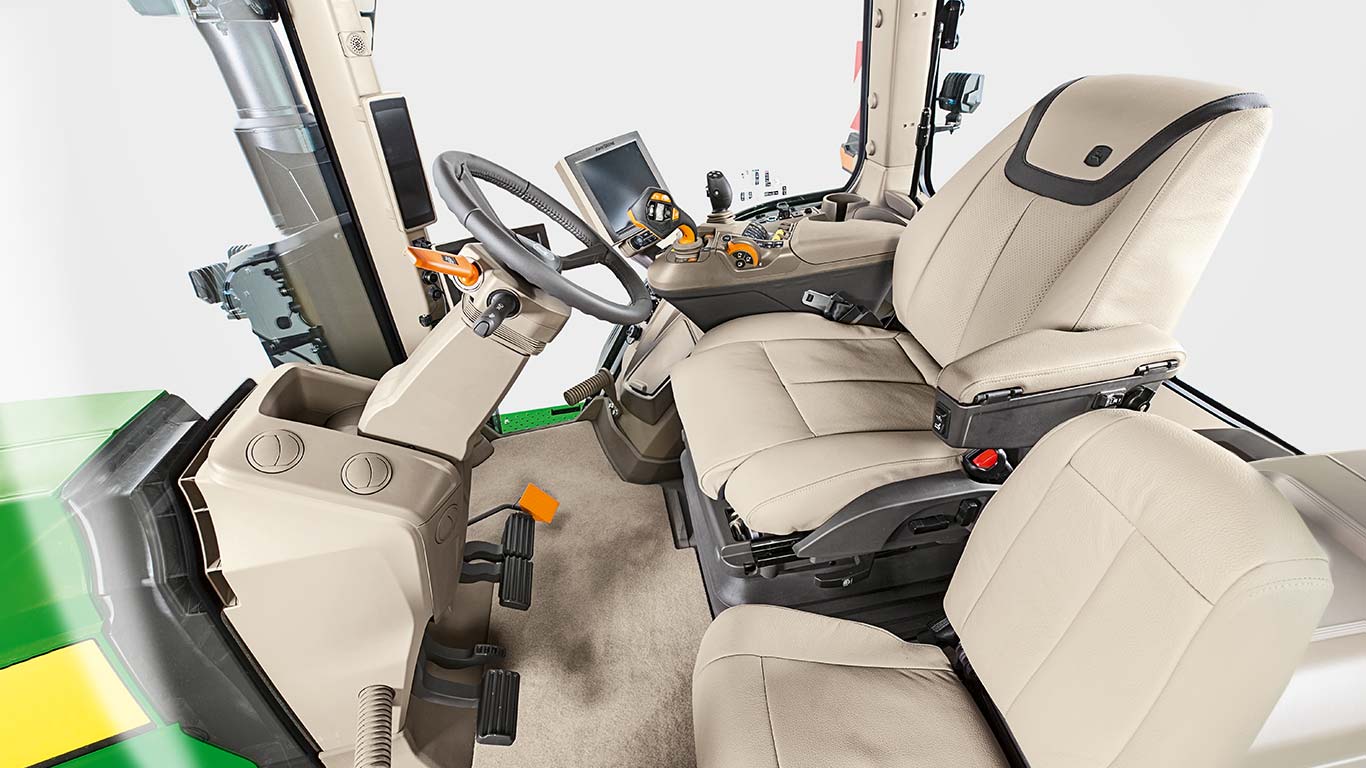 Ultiem comfort in de cabine