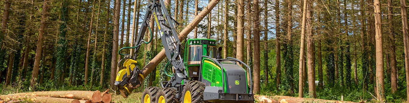 John Deere matériels forestiers