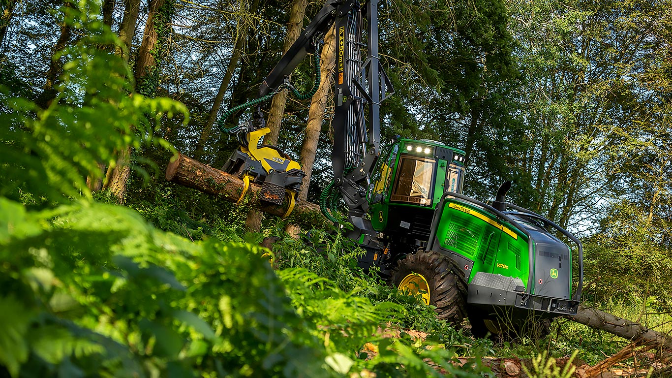 John Deere 1470G avec H219 